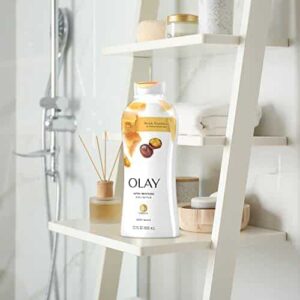 Olay Ultra Moisture Shea Butter Body Wash with B3 Complex - 22 Fl Oz (Pack of 4) - Image 5