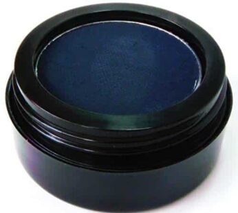 Pure Ziva Matte Cool Dark Navy Blue Cake Eyeliner & Pressed Eyeshadow, Water Activated Powder; Gluten & Cruelty Free
