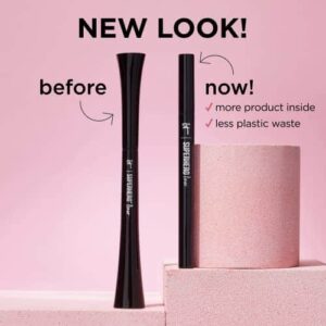 IT Cosmetics Superhero Liquid Eyeliner Pen, Black - 24-Hour Waterproof Formula Won?t Smudge or Fade - With Peptides, Collagen, Biotin & Kaolin Clay - - Image 4