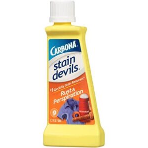 Carbona Stain Devils? #9 ? Rust & Perspiration | Professional Strength Laundry Stain Remover | Multi-Fabric Cleaner | Safe On Skin & Washable Fabrics - Image 3