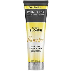 John Frieda Conditioner Sheer Blonde Go Blonder Lightening 8.3 Ounce (245ml) (2 Pack) - Image 1