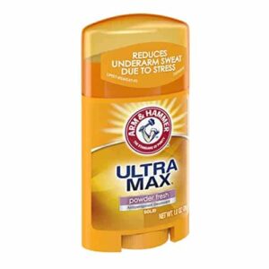 Arm & Hammer Ultra Max Powder Fresh Antiperspirant Deodorant 1.0 Oz Travel Size (Pack of 3) - Image 2