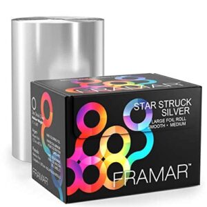 Framar Star Struck Silver Roll Aluminum Foil, Hair Foils For Highlighting, Hair Color - Medium 1600 ft - Image 1