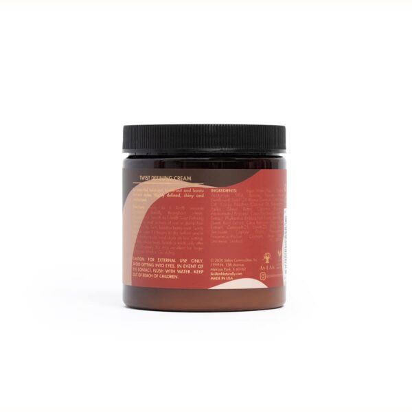 As I Am Twist Defining Cream - 8 Ounce - with Castor oil and Phytosterols - Image 2