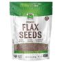 NOW Foods, Organic Flax Seeds, Source of Essential Fatty Acids and Fiber, Certified Non-GMO, Kosher, 2-Pound (Packaging May Vary)