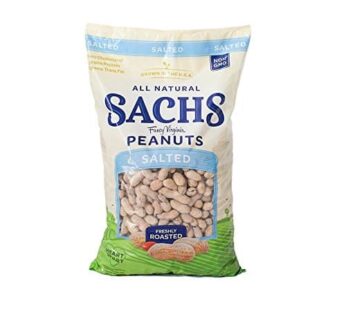 Sachs Delicious Roasted / Salted in Shell Peanuts 5lb