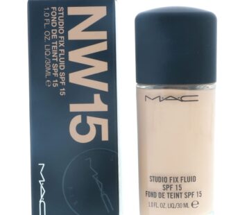 M.A.C Studio Fix Fluid Foundation SPF 15 NW15, 1 Ounce