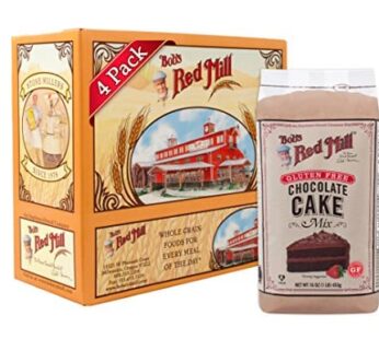 Bob’s Red Mill Gluten Free Chocolate Cake Mix, 16 ounce (Pack of 4)