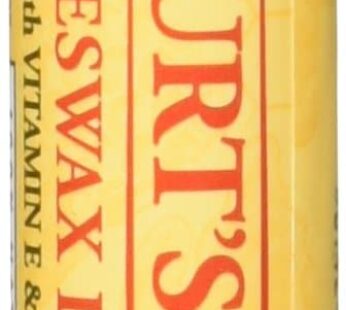Burt’s Bees Beeswax Lip Balm with Vitamin E & Peppermint 0.15 oz (Pack of 10)
