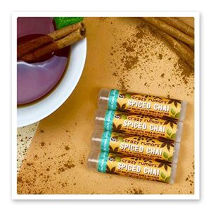 Crazy Rumors Spiced Chai Lip Balm. 100% Natural, Vegan, Plant-Based, Made in USA (1-Pack) - Image 2