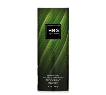 Honeybee Gardens Unscented Deodorant Powder For Men, Talc-Free, Aluminum-Free, Vegan, Non-Irritating For Sensitive Skin, 4 oz