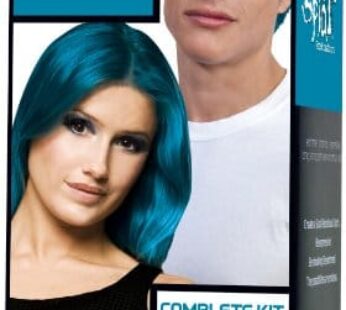 Splat | Aqua Rush | Original Complete Blue Hair Dye Kit | Semi-Permanent | Long Lasting | Vegan and Cruelty-Free