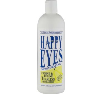 Chris Christensen Happy Eyes Ultra Concentrated Tearless Dog Shampoo and Conditioner, Makes up to 5 Bottles, Groom Like a Professional, Hypo-Allergeni