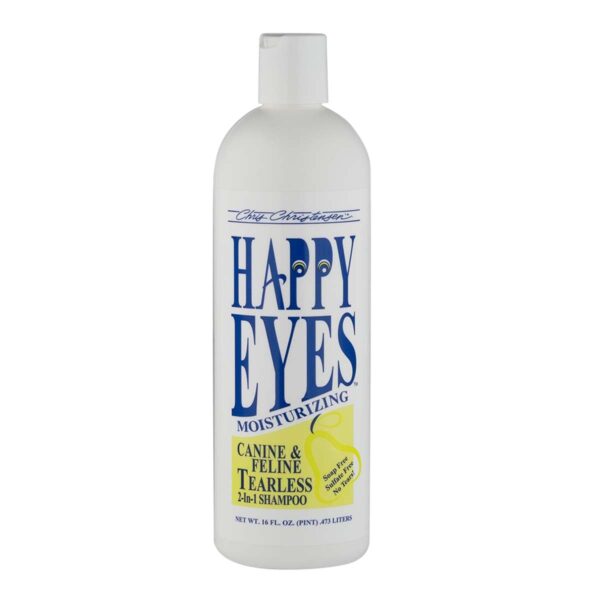 Chris Christensen Happy Eyes Ultra Concentrated Tearless Dog Shampoo and Conditioner, Makes up to 5 Bottles, Groom Like a Professional, Hypo-Allergeni