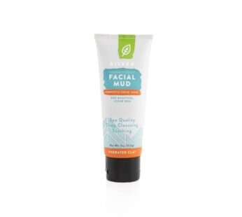 REDMOND Clay Facial Mud with Silver, 4 Ounce Tube (1 Pack)