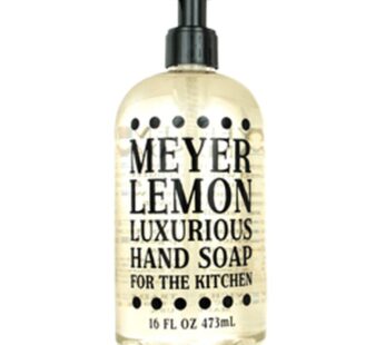 Greenwich Bay Trading Co. Luxurious Hand Soap For The Kitchen, 16 Ounce, Meyer Lemon