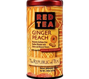The Republic of Tea Ginger Peach Red Tea, 36 Tea Bags