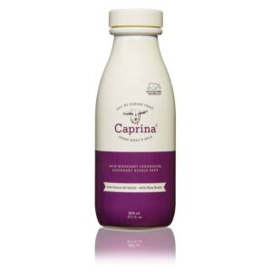 Caprina by Canus Legendary Bubble Bath With Fresh Canadian Goat Milk Gentle Soap Moisturizing Vitamin A, B2, B3 More, Shea Butter, 27.1 Fl Oz - Image 1