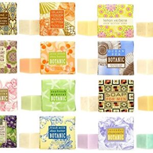 Greenwich Bay Trading Company Soap Sampler 16 pack of 1.9oz bars - Bundle 16 items - Image 1