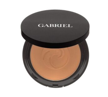 Gabriel Cosmetics Deep Beige Pressed Mineral Powder Foundation, 12 oz