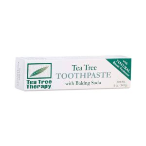 Tea Tree Therapy Toothpaste with Baking Soda 5 Oz (Pack of 2) - Image 2