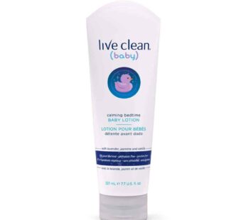 Live Clean Baby Lotion, Calming Bedtime, 7.7 Oz
