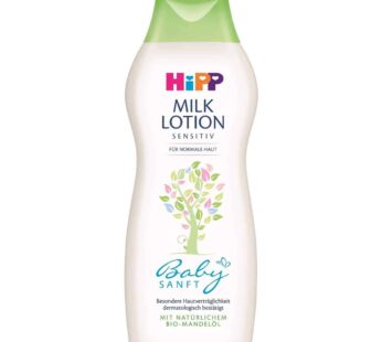 HiPP Baby Gentle Milk Lotion with organic almond oil – 11.84 fl.oz / 350ml