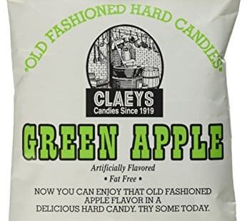 Claey’s, Old Fashioned Hard Candy Green Apple, 6 Ounce Bag