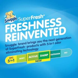 Snuggle Plus Super Fresh Liquid Fabric Softener with Odor Eliminating Technology, Original, 95 Fluid Ounces, 90 Loads - Image 3