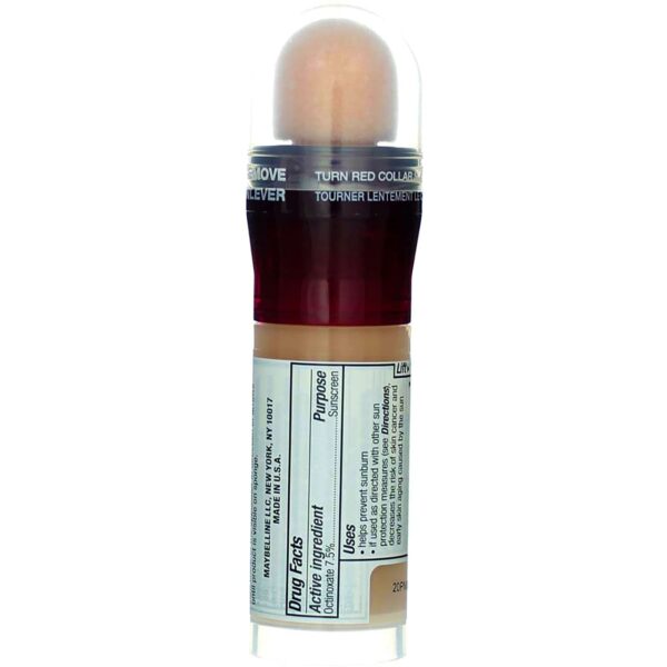 Maybelline Instant Age Rewind Eraser Foundation - Creamy Natural - 2 Pack - Image 4