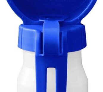Water Rover Smaller 3-Inch Bowl and 8-Ounce Bottle, Dark Blue