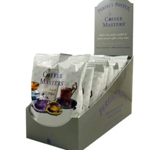 Coffee Masters Perfect Potful Breakfast Blend Ground Coffee, 1.5-Ounce Packets (Pack of 12)