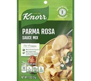 Knorr Sauce Mix Creamy Pasta Sauce For Simple Meals and Sides Parma Rosa No Artificial Flavors, No Added MSG 1.3 oz, Pack of 24