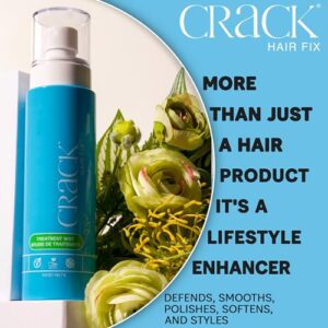 Crack HAIR FIX Mist Spray - Moisturizes & Protects Hair From Dryness & Thermal Damage, Improves Texture - 6 oz - Image 3