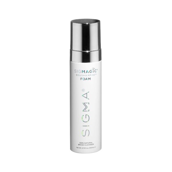 Sigma Beauty Sigmagic Foam Makeup Brush Shampoo ? Makeup Brush Cleaner Solution with Professional Grade Formula to Remove Makeup Residue and Build Up