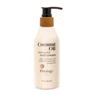 Oliology Coconut Oil Curl Cream - Defines & Enhances Curls & Waves | Botanically Infused | Conditions & Reduces Frizz | Made in USA, Cruelty Free & Pa - Image 5