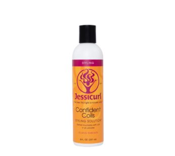Jessicurl, Confident Coils Styling Solution, Island Fantasy, 8 Fl oz. Curl Cream for Humidity Control and Frizz Control, Curly Hair Products, Styling