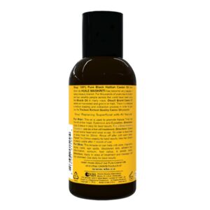 OKAY BLACK HAITIAN CASTOR OIL 4oz / 118ml - Image 2