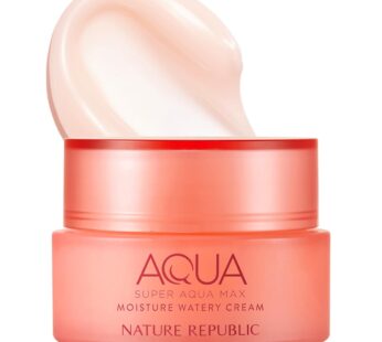 Nature Republic Super Aqua Max Moisture Watery Cream 2.7 Fl Oz_for Dry Skin