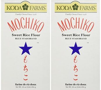 Mochiko Sweet Rice Flour, 16 Ounce, Pack of 2