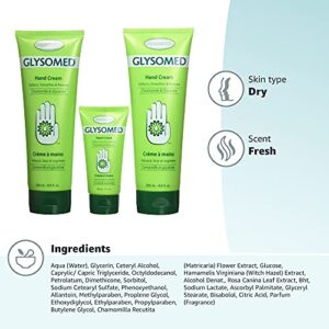 Glysomed Hand Cream Combo 3 Pack (2 X Large Tube 8.5 Fl Oz + 1 X Purse Size 1.7 Fl Oz) - Image 6