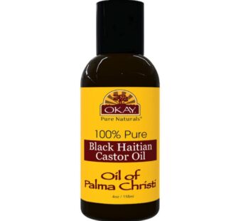 OKAY BLACK HAITIAN CASTOR OIL 4oz / 118ml