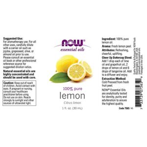 Now Foods 3-Pack Variety of Now Essential Oils Citrus Blend - Orange, Tangerine, Lemon - Image 3