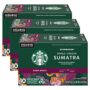 Starbucks Coffee K-Cup Pods, Single-Origin Sumatra Coffee, Dark Roast 100% Arabica Coffee, Keurig Genuine K-Cup Pods, 10 CT K-Cups/Box (Pack of 3 Boxe