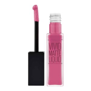 Maybelline New York Color Sensational Vivid Matte Liquid Lipstick, Twisted Tulip, 0.26 fl. oz. - Image 1