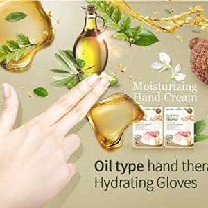 Epielle Hydrating Hand Masks (6pk Gloves) for Dry Hands | Shea Butter, Jojoba Oil, Vitamin E | Intensive Spa Treatment | Beauty Gift, Gift Set, Spa Da - Image 6