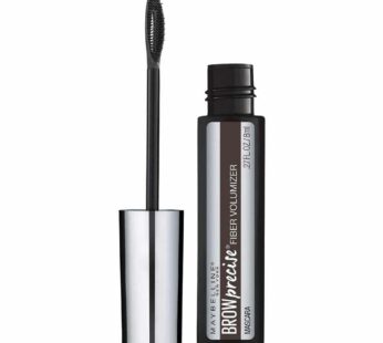 Maybelline New York Brow Precise Fiber Volumizer Eyebrow Mascara, Deep Brown, 0.27 fl. oz.