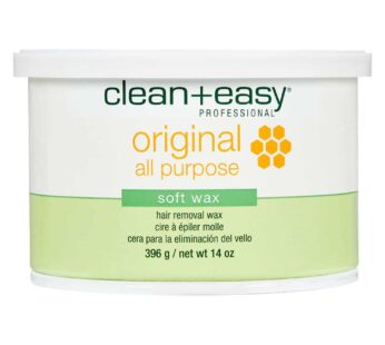 Clean + Easy Original Wax, All-Purpose Soft Hair Removal Wax, Great For Any Hair Type, 14 oz