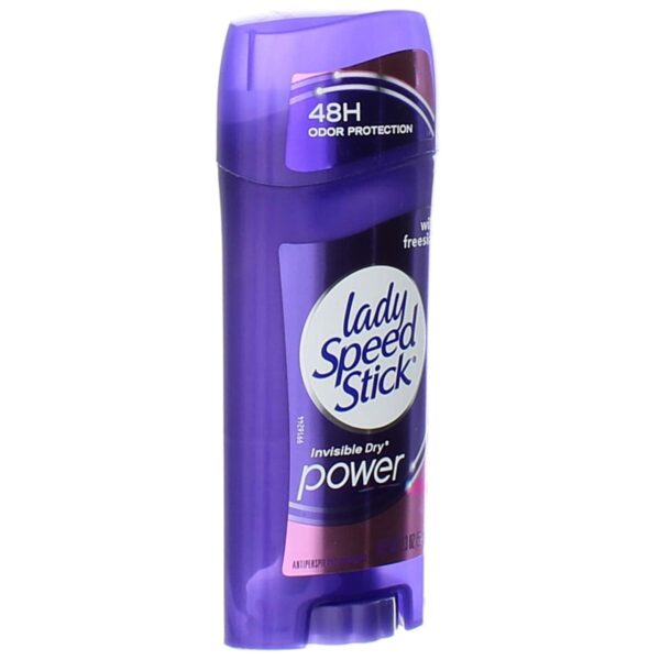 Lady Speed Stick Invisible Dry Power Antiperspirant/Deodorant, Wild Freesia, 2.3 Ounce (Pack of 6) - Image 6
