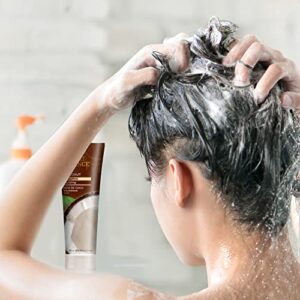 Desert Essence Coconut Shampoo, Nourishing for Dry Hair. 8 fl.oz - Image 4